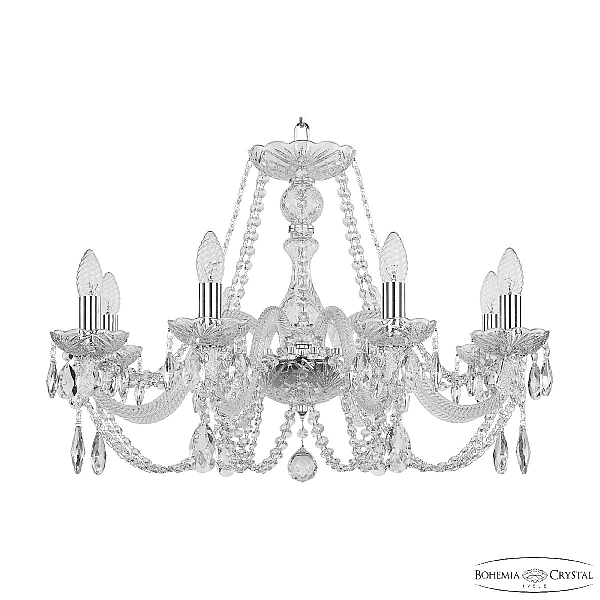 Подвесная люстра Bohemia Ivele Crystal 101/8/240 Ni