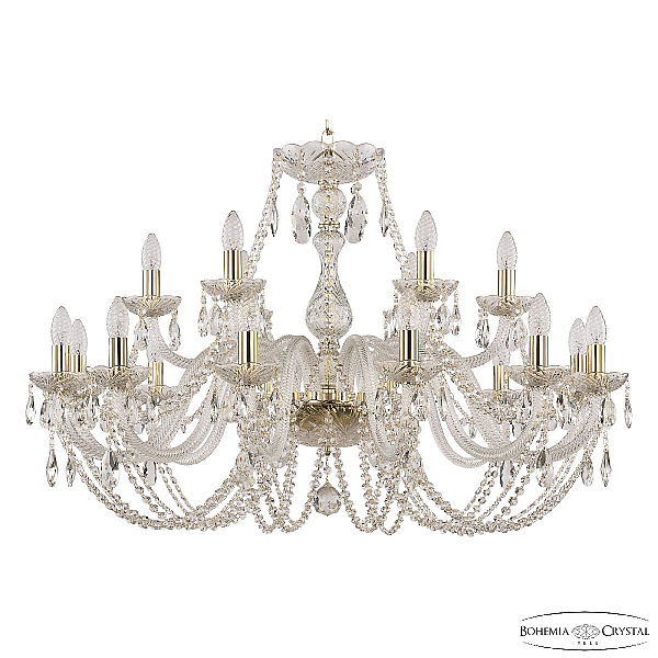 Подвесная люстра Bohemia Ivele Crystal 101/12+6/360 G
