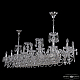 Подвесная люстра Bohemia Ivele Crystal 1453/18/195/1500 Ni