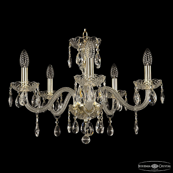 Подвесная люстра Bohemia Ivele Crystal 117/5/195 G