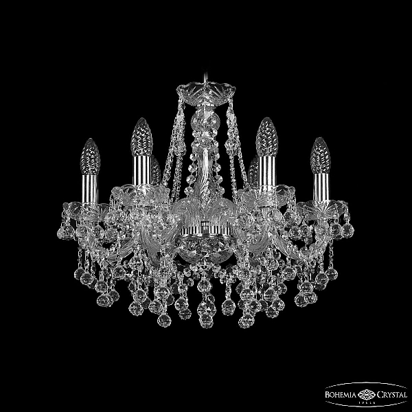 Подвесная люстра Bohemia Ivele Crystal 1409/6/160 Ni