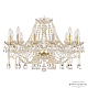 Подвесная люстра Bohemia Ivele Crystal 107/12/240 G