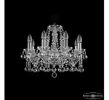 Подвесная люстра Bohemia Ivele Crystal 1413/8/165 Ni Balls