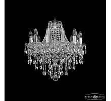 Подвесная люстра Bohemia Ivele Crystal 1415/12/165 Ni