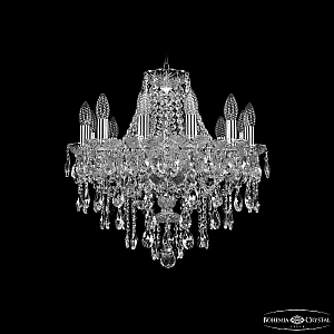 Подвесная люстра Bohemia Ivele Crystal 1415/12/165 Ni