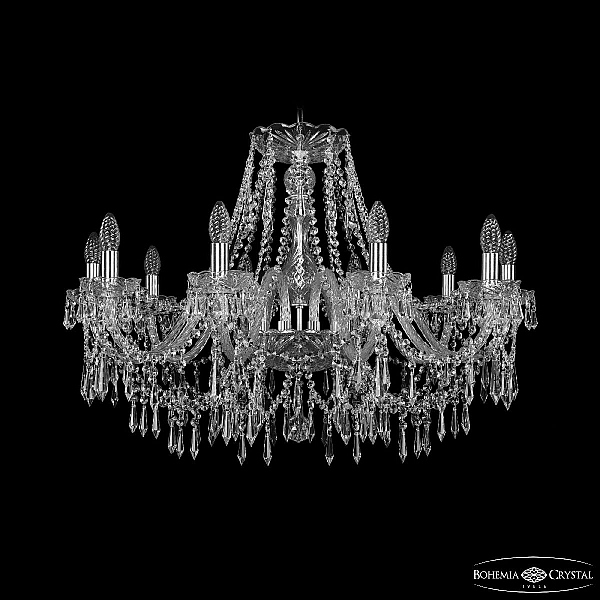 Подвесная люстра Bohemia Ivele Crystal 1403/10/300 Ni