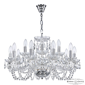 Подвесная люстра Bohemia Ivele Crystal 119/10+5/240 Ni