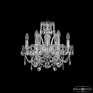 Подвесная люстра Bohemia Ivele Crystal 1411/6/141 Ni