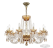Подвесная люстра Bohemia Ivele Crystal 5402/10/300 G Amber/M-1H K721