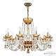 Подвесная люстра Bohemia Ivele Crystal 5402/10/300 G Amber/M-1H K721