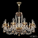 Подвесная люстра Bohemia Ivele Crystal 5402/10/300 G Amber/M-1H K721