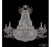 Потолочная люстра Bohemia Ivele Crystal 2228H201/12/123IV/Y1 Ni