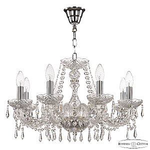 Подвесная люстра Bohemia Ivele Crystal 104/8/195 Ni