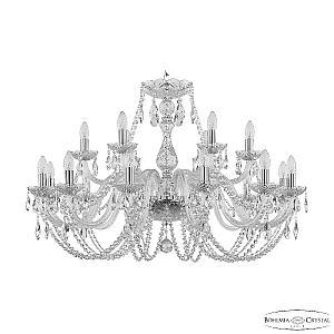 Подвесная люстра Bohemia Ivele Crystal 101/12+6/360 Ni
