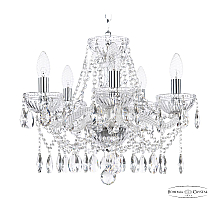 Подвесная люстра Bohemia Ivele Crystal 5413/5/141 Ni Clear/M-1G