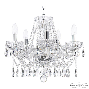 Подвесная люстра Bohemia Ivele Crystal 5413/5/141 Ni Clear/M-1G