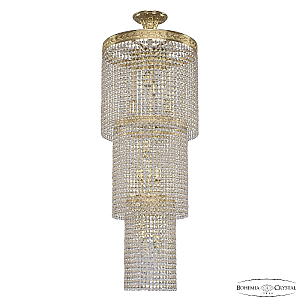 Каскадная люстра Bohemia Ivele Crystal 83301/40IV-100 G