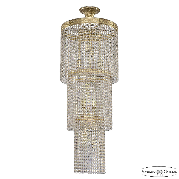Каскадная люстра Bohemia Ivele Crystal 83301/40IV-100 G