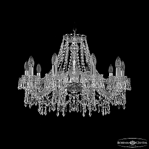 Подвесная люстра Bohemia Ivele Crystal 1403/10/240 Ni