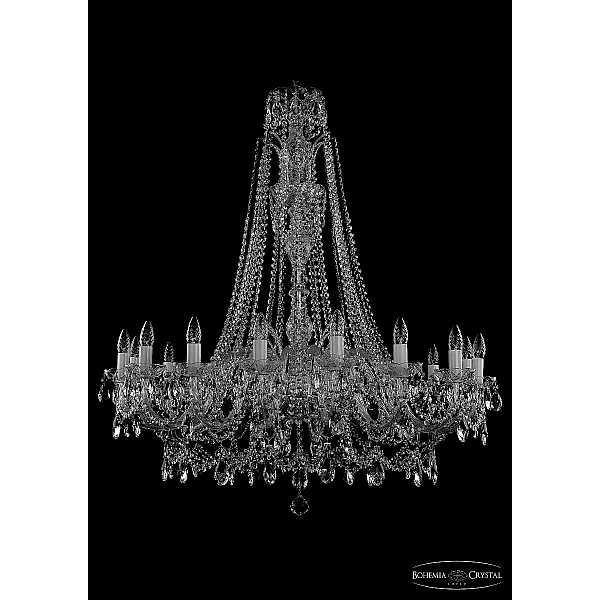 Подвесная люстра Bohemia Ivele Crystal 1411/16/400/Xl-115 Ni