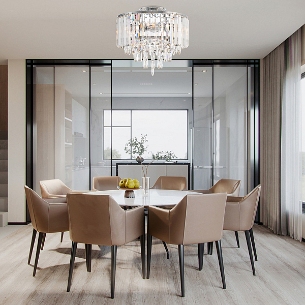Потолочная люстра Arte Milano Sorrento 375509/6/40/390 CR
