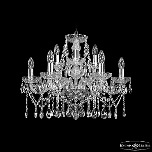 Подвесная люстра Bohemia Ivele Crystal 1413/6+3/200 Ni