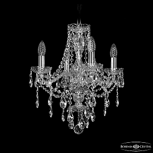 Подвесная люстра Bohemia Ivele Crystal 1415/4/141 Ni