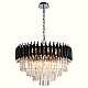 Подвесная люстра Natali Kovaltseva DARIAN 76017/10C CHROME BLACK