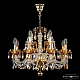 Подвесная люстра Bohemia Ivele Crystal 5402/8+4/195 G Amber/M-1H K721