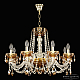 Подвесная люстра Bohemia Ivele Crystal 5402/8/240 G Amber/M-1F K721