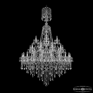 Подвесная люстра Bohemia Ivele Crystal 1415/20+10+5/400/XL-180/3d Ni