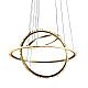 Подвесная люстра Delight Collection Quartz Halo MD20020154-3A satin gold