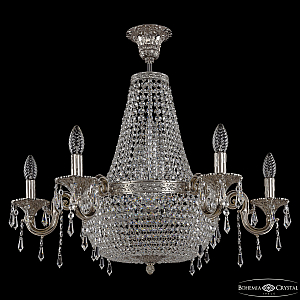 Потолочная люстра Bohemia Ivele Crystal 2205H203/6/70IV Ni Drops