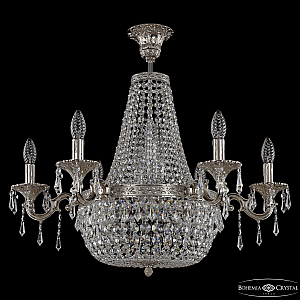 Потолочная люстра Bohemia Ivele Crystal 2201H201/6/70IV Ni