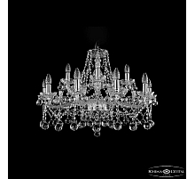 Подвесная люстра Bohemia Ivele Crystal 1413/10+5/300 Ni Balls