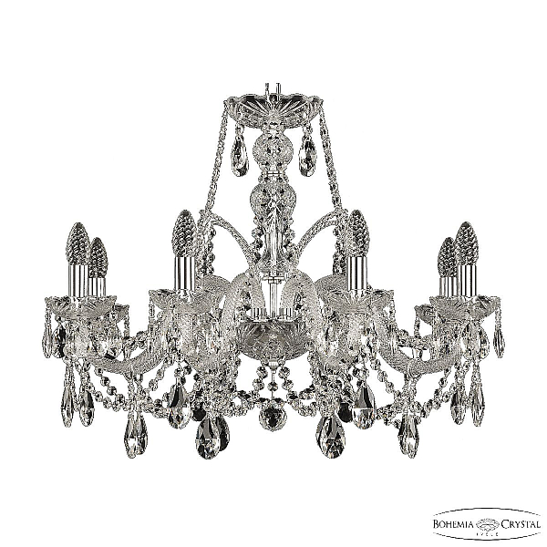 Подвесная люстра Bohemia Ivele Crystal 105/8/240 Ni