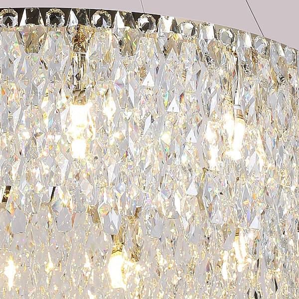 Подвесная люстра Illumico IL5051-800PZF-25 GD ELITE