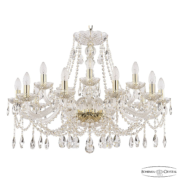 Подвесная люстра Bohemia Ivele Crystal 107/10+5/300 G