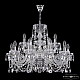 Подвесная люстра Bohemia Ivele Crystal 5402/10+5/240 Ni Clear/M-1G