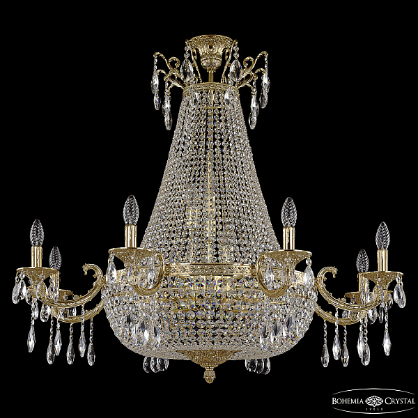 Потолочная люстра Bohemia Ivele Crystal 2111H208/8/100IV/Y1 G