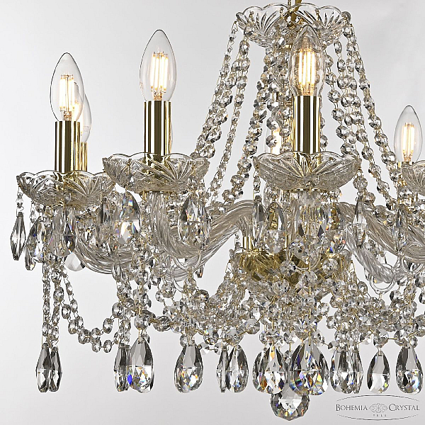 Подвесная люстра Bohemia Ivele Crystal 107/10/200 G