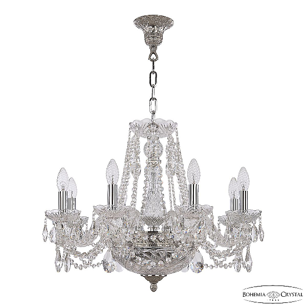 Подвесная люстра Bohemia Ivele Crystal 1451/8/160/250 Ni