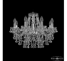 Подвесная люстра Bohemia Ivele Crystal 1409/8/195 Ni