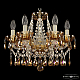 Подвесная люстра Bohemia Ivele Crystal 5413/6/141 G Amber/M-1H K777