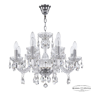 Подвесная люстра Bohemia Ivele Crystal 117/8+4/195 Ni