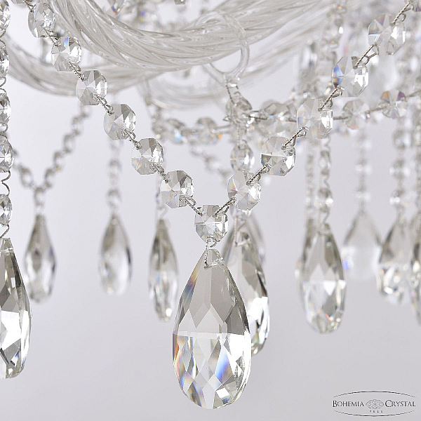 Подвесная люстра Bohemia Ivele Crystal 1413/10/300 Ni