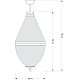 Подвесная люстра Kutek Arezzo ARE-PL-8 (N) 300