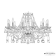 Подвесная люстра Bohemia Ivele Crystal 107/12/240 Ni