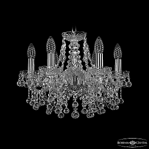 Подвесная люстра Bohemia Ivele Crystal 1409/6/141 Ni