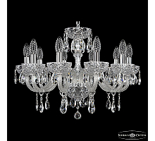 Подвесная люстра Bohemia Ivele Crystal 5417/10/195 Ni Clear/M-1F